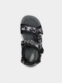 Сандалии Skechers S Lights: Hypno-Splash - Sun Breaks модель 400077L BKGY Фото