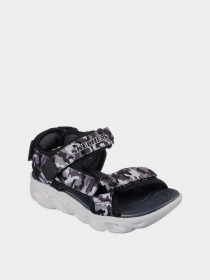 Сандалии Skechers S Lights: Hypno-Splash - Sun Breaks модель 400077L BKGY Фото