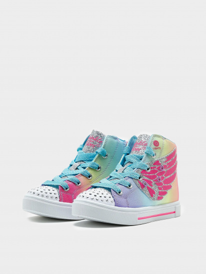 Кеди високі Skechers Twinkle Sparks - Wing Charm модель 314785L MLT — фото 4 - INTERTOP