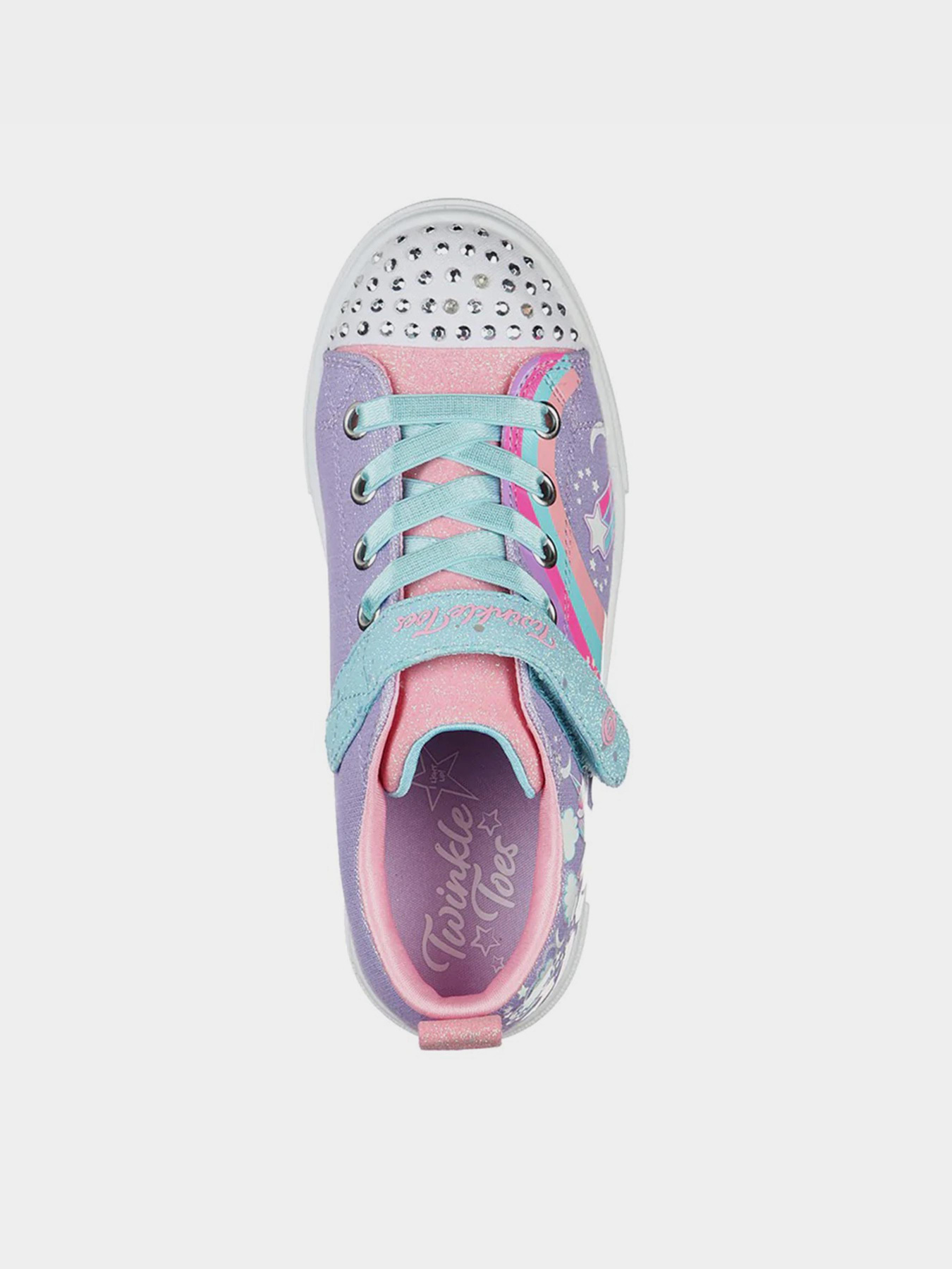 Кеды низкие Skechers Twinkle Sparks-Unicorn Charme модель 314789L LVMT Фото