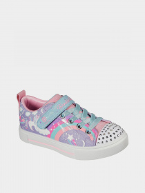 Кеды низкие Skechers Twinkle Sparks-Unicorn Charme модель 314789L LVMT Фото