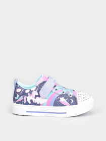 Кеды низкие Skechers Twinkle Sparks-Unicorn Charme модель 314789N NVMT Фото