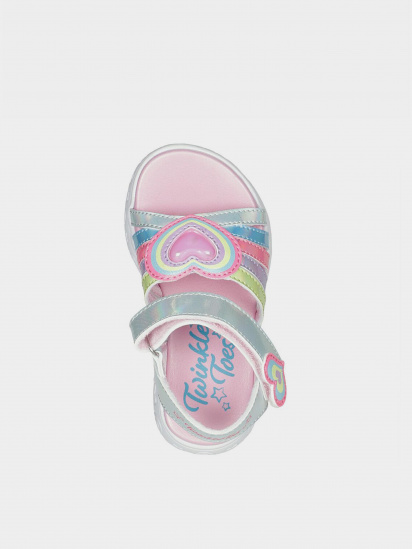 Сандалії Skechers Twinkle Sparks: Rainbow Shines - Heart Cuties модель 314886N SMLT — фото 4 - INTERTOP