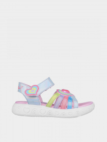 Сандалії Skechers Twinkle Sparks: Rainbow Shines - Heart Cuties модель 314886N SMLT Фото
