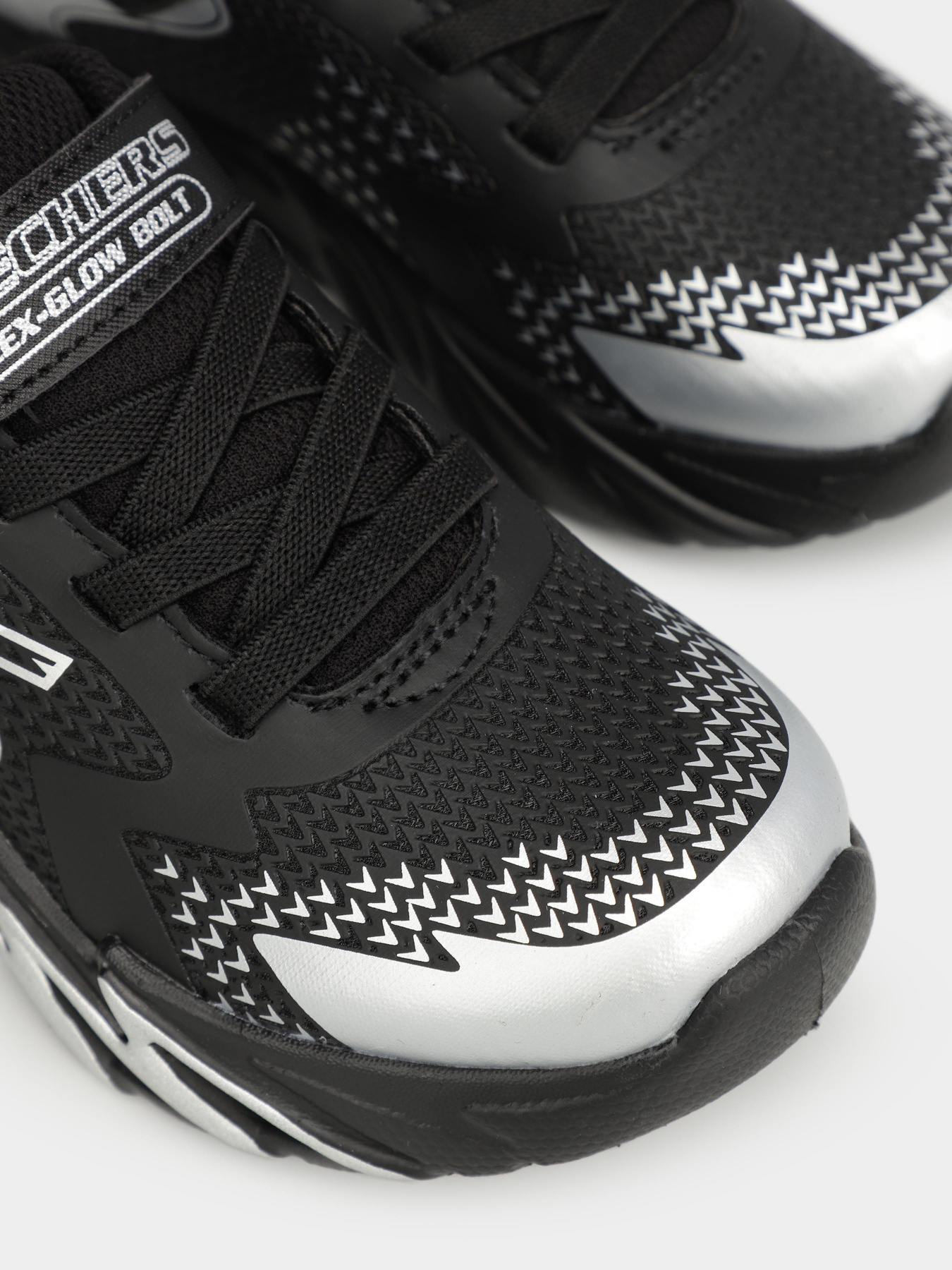 Кроссовки Skechers S Lights: Flex-Glow Bolt модель 400138L BKSL Фото