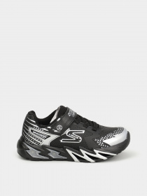 Кроссовки Skechers S Lights: Flex-Glow Bolt модель 400138L BKSL Фото