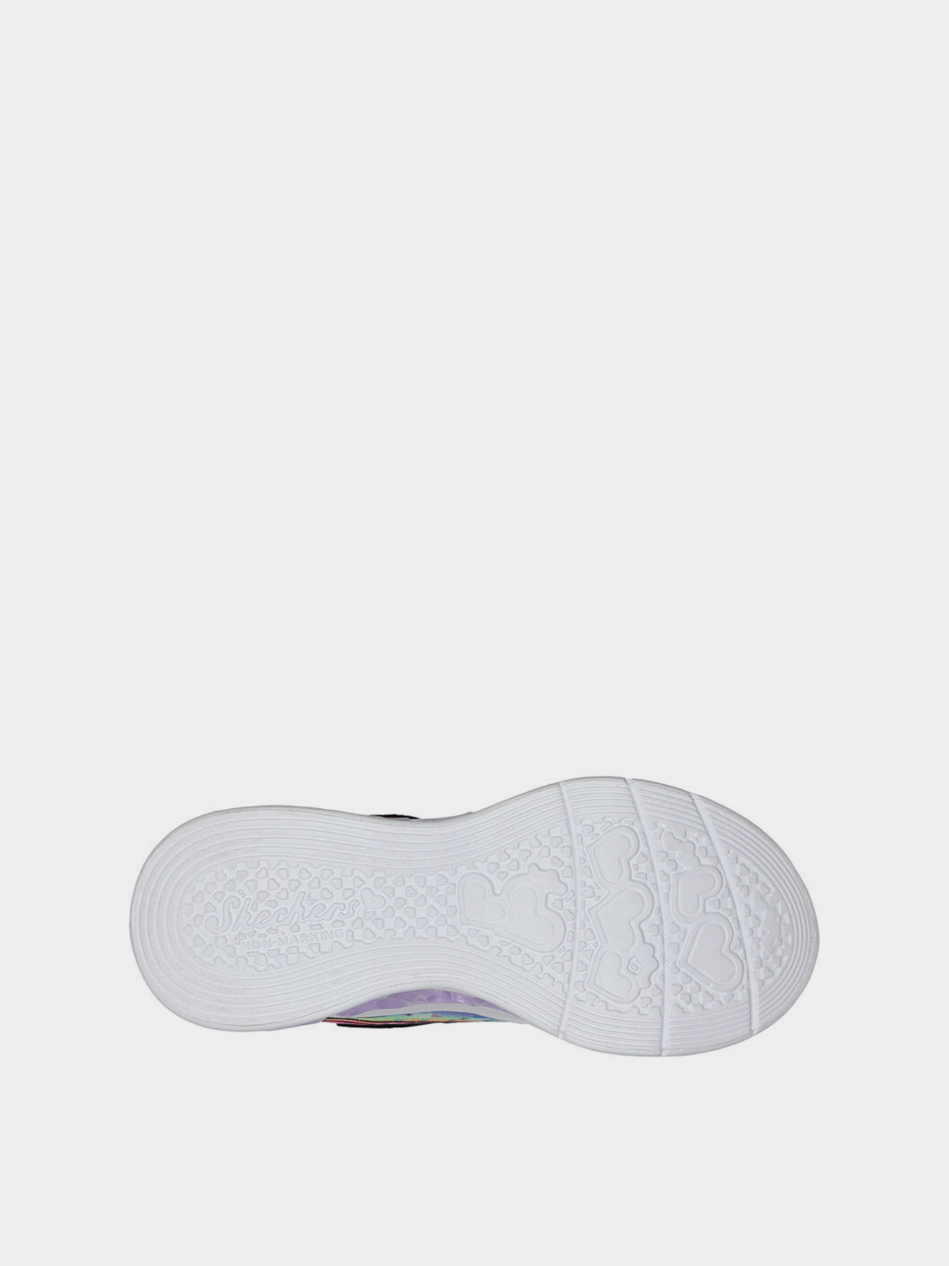 Кроссовки Skechers Flutter Heart Lights - Groovy Swirl модель 303253L BKPK Фото