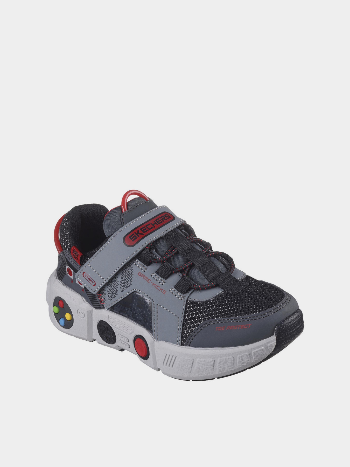 Кросівки повсякденні Skechers Game Kicks: Gametronix модель 402260L GYMT Кросівки повсякденні Skechers Game Kicks: Gametronix модель 402260L GYMT Фото