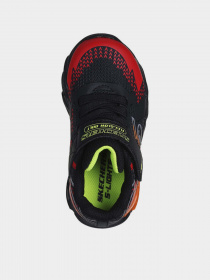 Кроссовки повседневные Skechers S Lights: Flex-Glow Bolt модель 400138N BKRD Фото