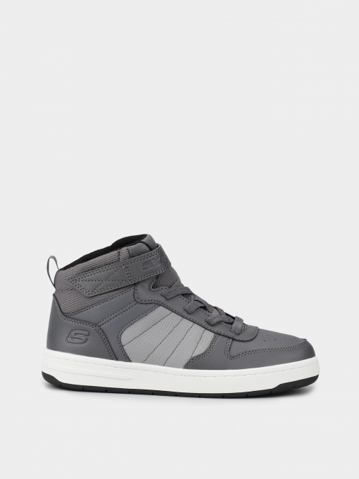 Кеды высокие Skechers Smooth Street - Vorrez модель 405633L GRY Фото