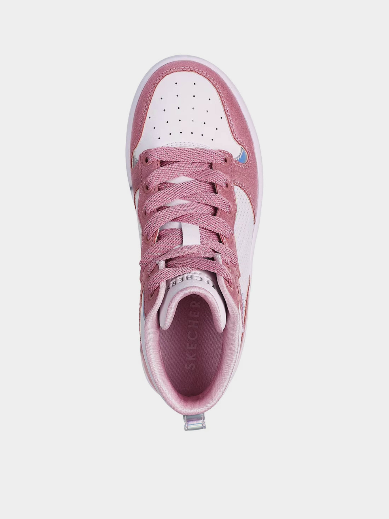 Кеды высокие Skechers Court High модель 310192L WPK Кеды высокие Skechers Court High модель 310192L WPK Фото