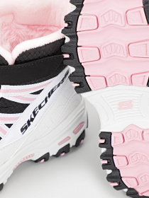 Ботинки Skechers D'Lites модель 664200L WBPK Фото