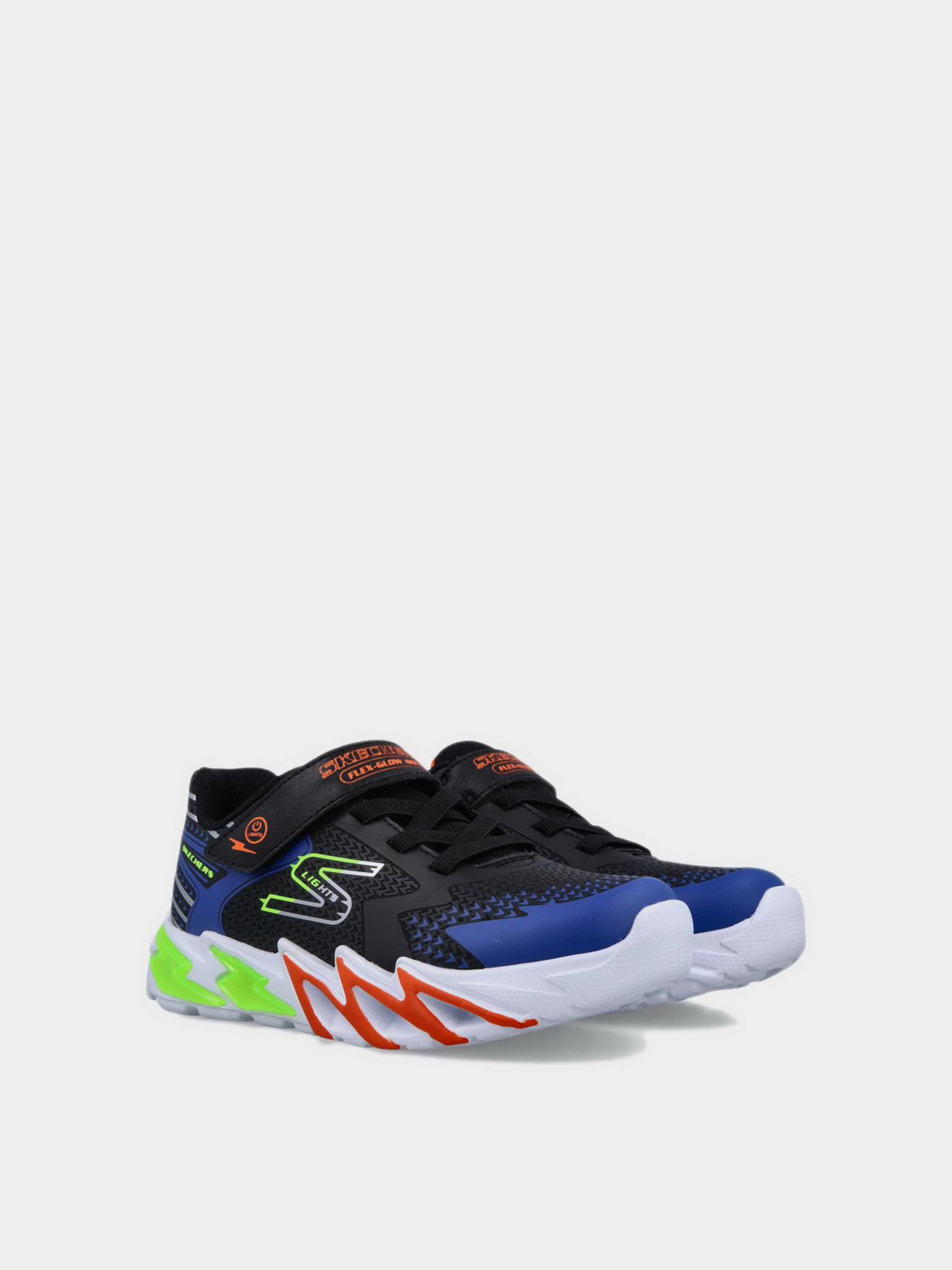 Кроссовки Skechers S Lights: Flex-Glow Bolt модель 400138L BKBL Фото