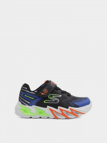 Кроссовки Skechers S Lights: Flex-Glow Bolt модель 400138L BKBL Фото