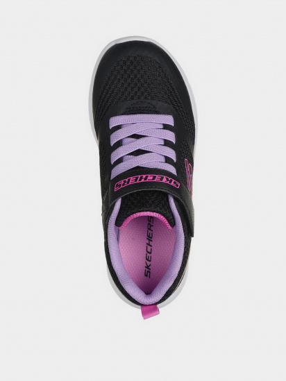 Кросівки Skechers Microspec Max - Racer Gal модель 303543L BKLV — фото 4 - INTERTOP