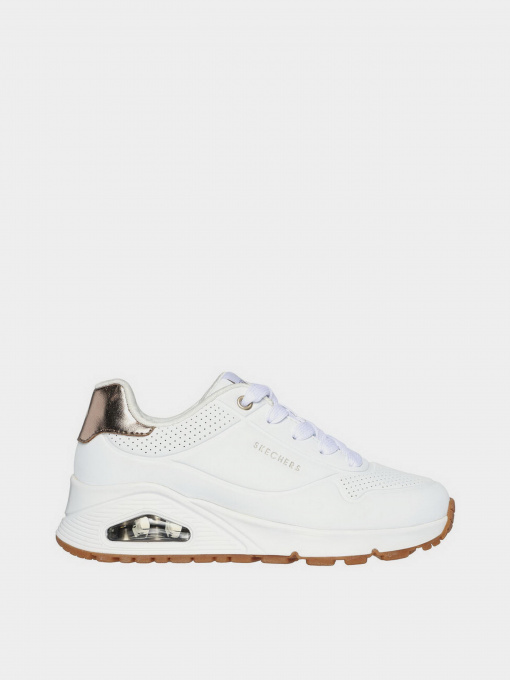 Кроссовки повседневные Skechers Uno Gen1 - Shimmer Away модель 310545L WHT Фото