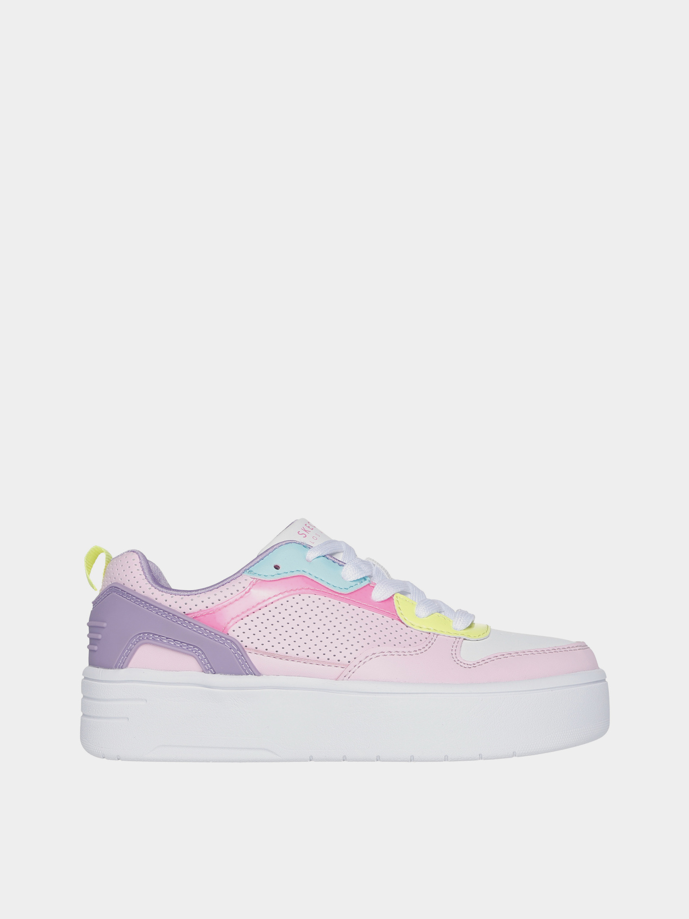 Кеды низкие Skechers Court High - Color Crush модель 310191L PKMT Кеды низкие Skechers Court High - Color Crush модель 310191L PKMT Фото