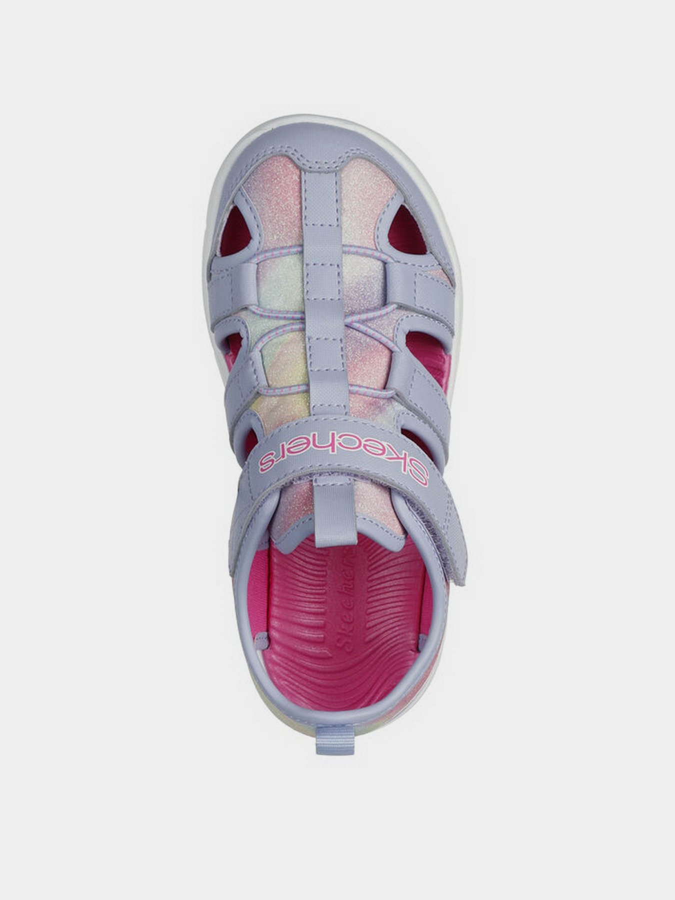 Сандалии Skechers Flex Splash - Daylight Shimmer модель 303276L LVHP Фото