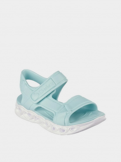 Сандалії Skechers Foamies: Heart Lights Sandal - Always Flashy модель 308045L MNT — фото 5 - INTERTOP