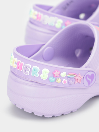 Сабо Skechers Foamies: Heart Charmer - Girly Land модель 308406L LVMT — фото 5 - INTERTOP