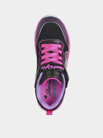 Кроссовки Skechers Heart Lights - Retro Hearts модель 302689L BKMT Фото