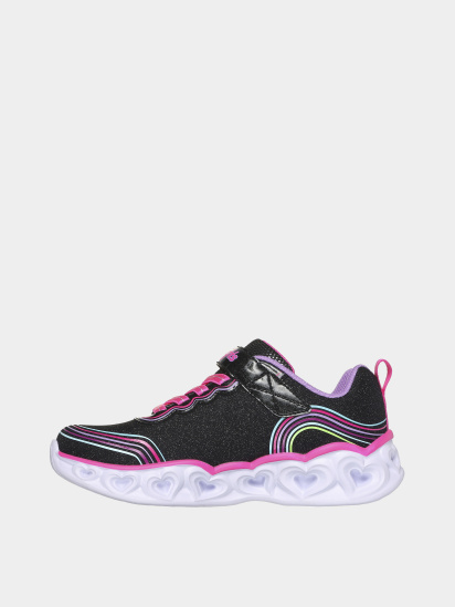 Кросівки Skechers Heart Lights - Retro Hearts модель 302689L BKMT — фото - INTERTOP