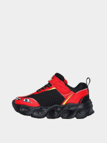 Кроссовки Skechers Hot Lights: Thermo Flash - Wheel Buddies модель 402306N RDBK Фото