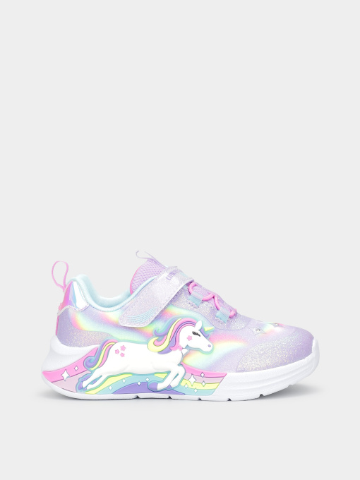 Кроссовки повседневные Skechers S-Lights: Unicorn Chaser модель 302298N LVMT Фото