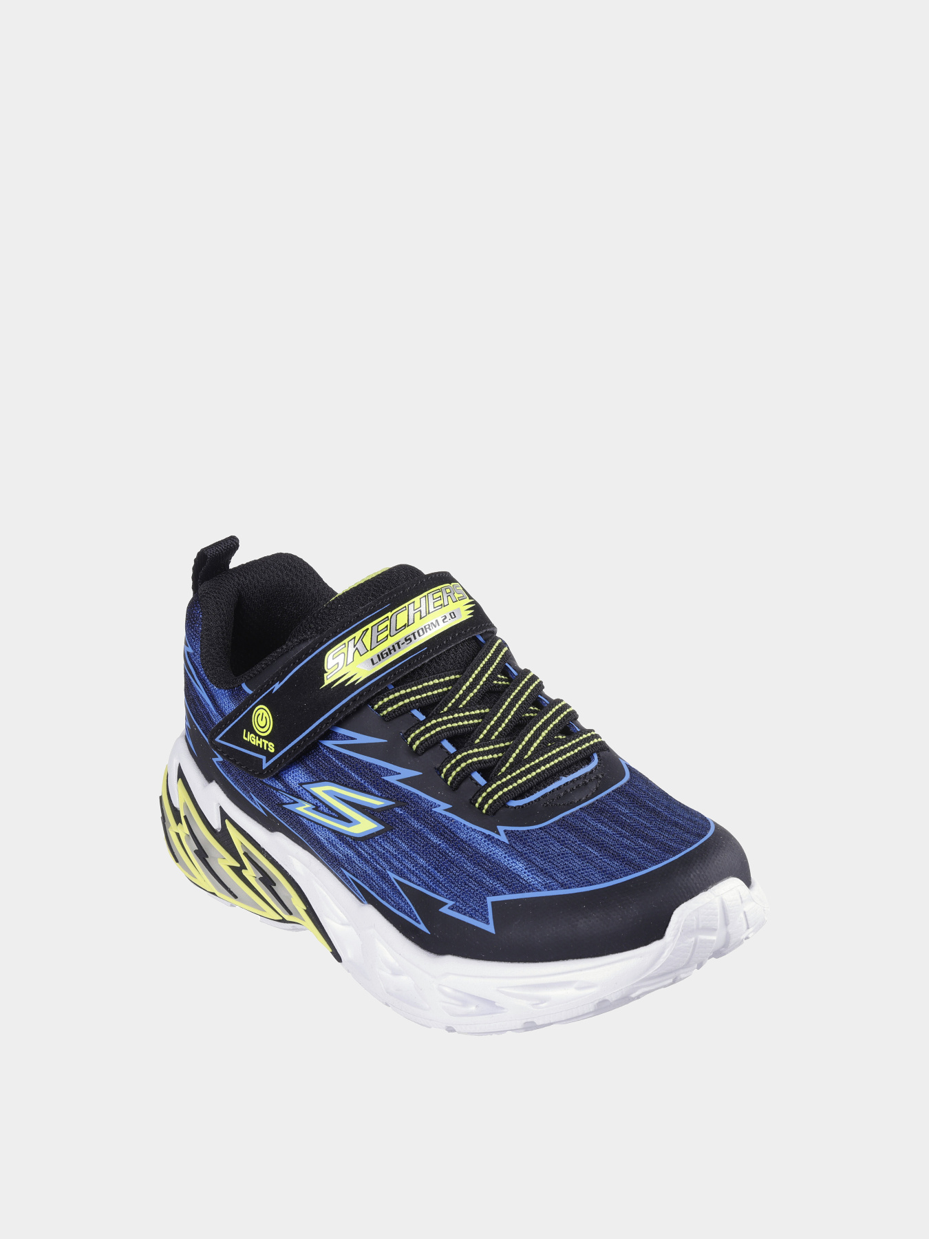 Кроссовки Skechers S-Lights: Light Storm 2.0 - Bolt-Brights модель 400149L BKBL Фото
