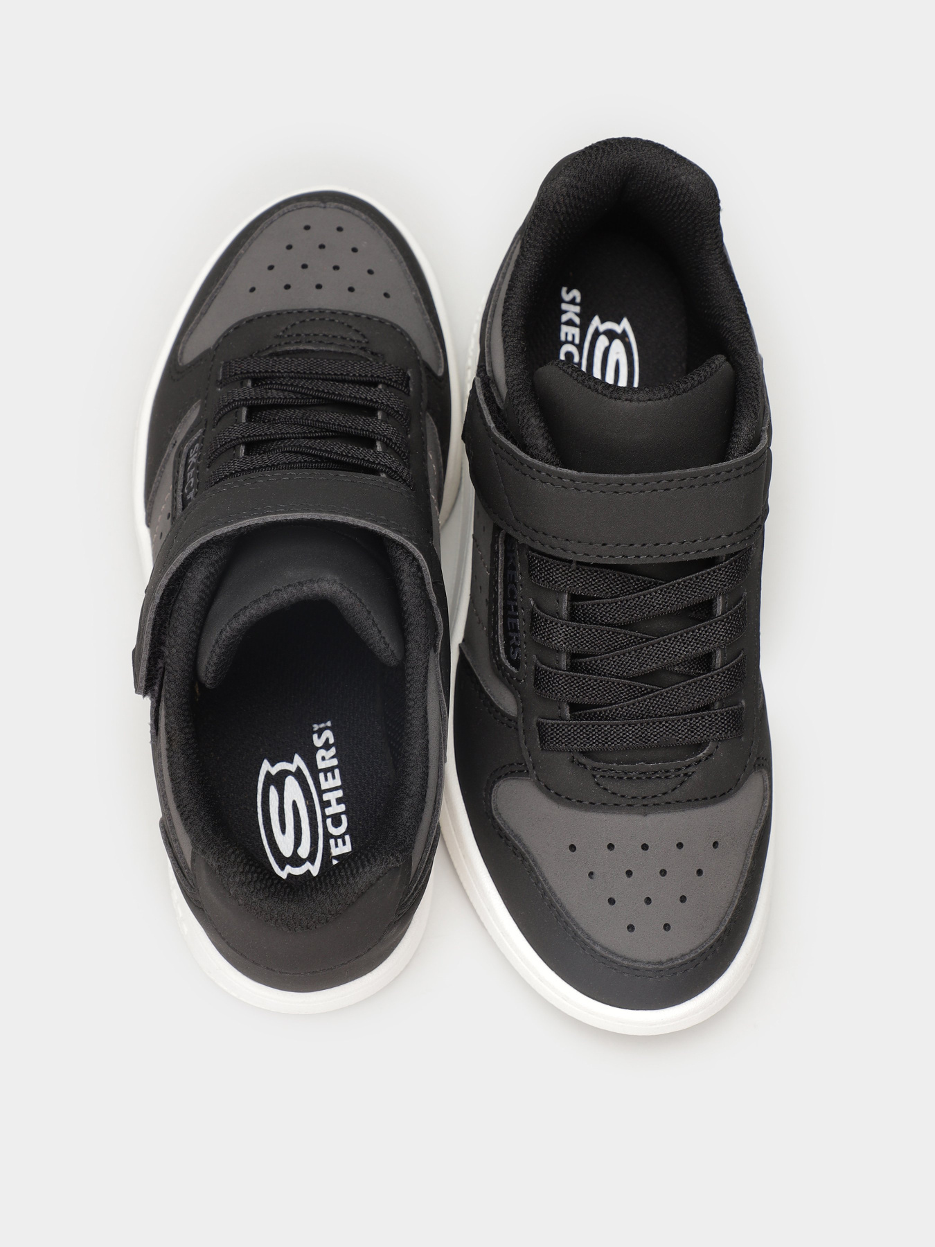 Кеды низкие Skechers Quick Street модель 405652L BLK Фото