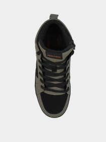 Кеды высокие Skechers Smooth Street - Cozy модель 405618L OLBK Фото