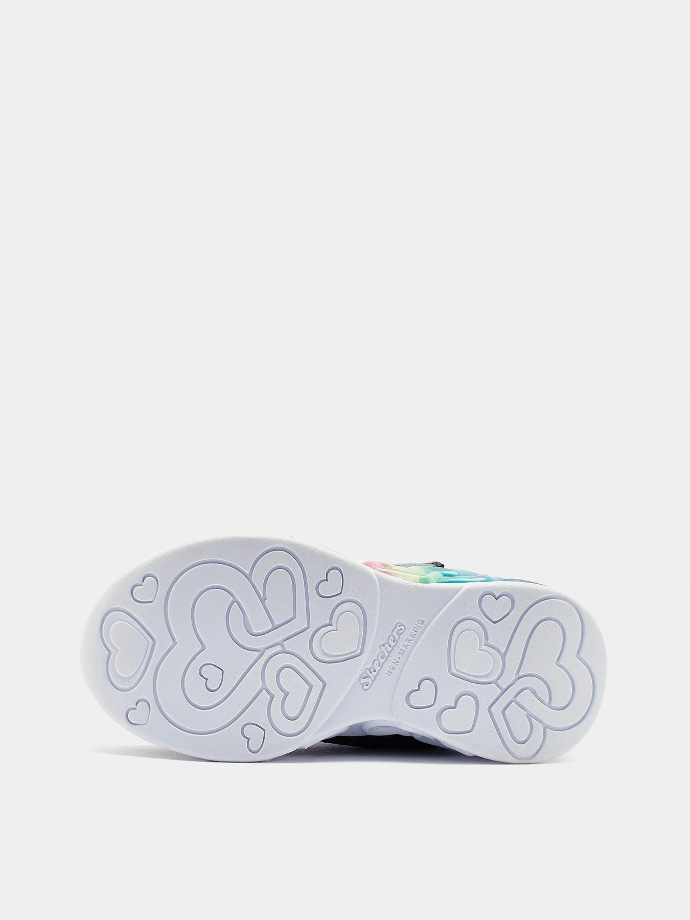 Ботинки Skechers Infinite Heart Lights - Lovin Hearts модель 303054L BKMT Фото