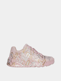 Кроссовки Skechers x JGoldcrown: Uno Lite - Metallic Love модель 314067L MVMT Фото