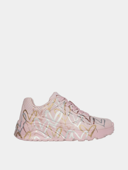 Кроссовки Skechers x JGoldcrown: Uno Lite - Metallic Love модель 314067L MVMT Фото