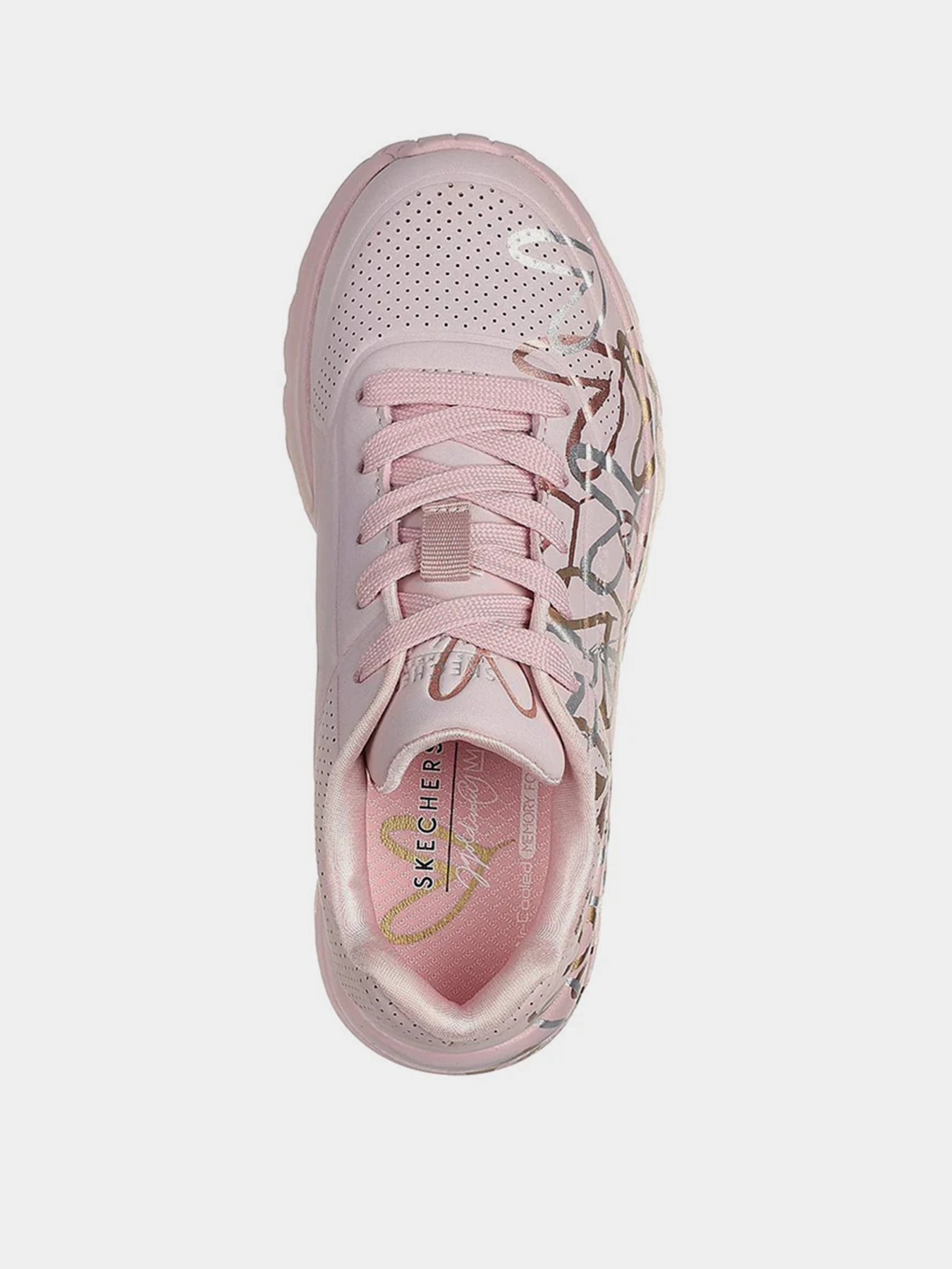 Кросівки повсякденні Skechers x JGoldcrown: Uno Lite - Metallic Love модель 314067L MVMT Фото