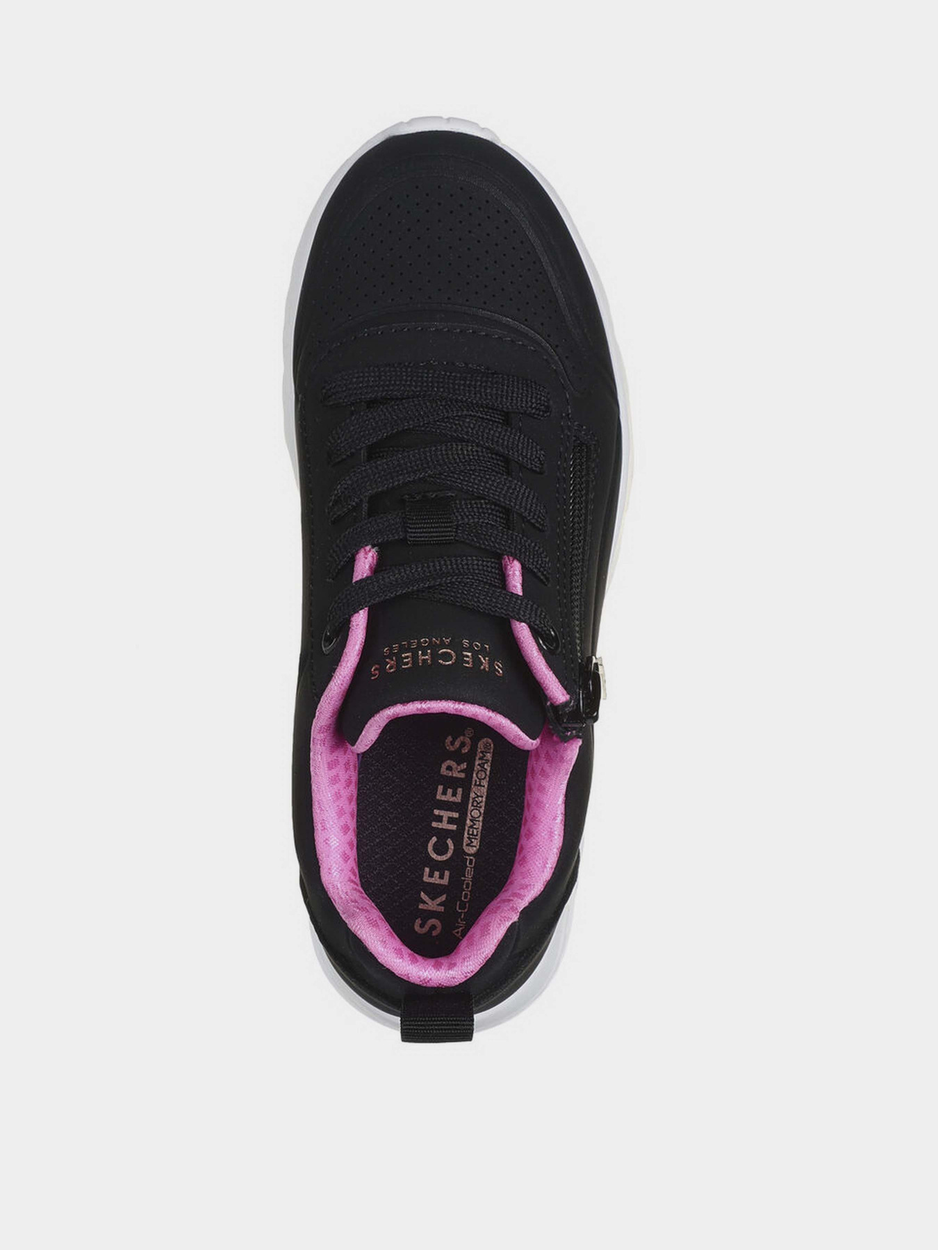 Кроссовки Skechers Uno Lite - Easy Zip модель 310387L BKRG Фото