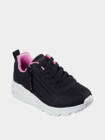 Кроссовки Skechers Uno Lite - Easy Zip модель 310387L BKRG Фото