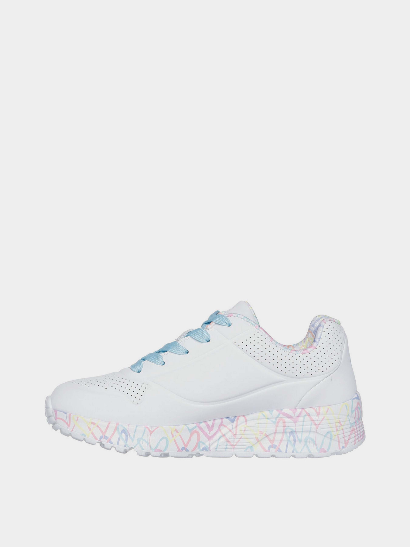 Кроссовки повседневные Skechers x JGoldcrown: Uno Lite - Lovely Luv модель 314976L WPTQ Фото