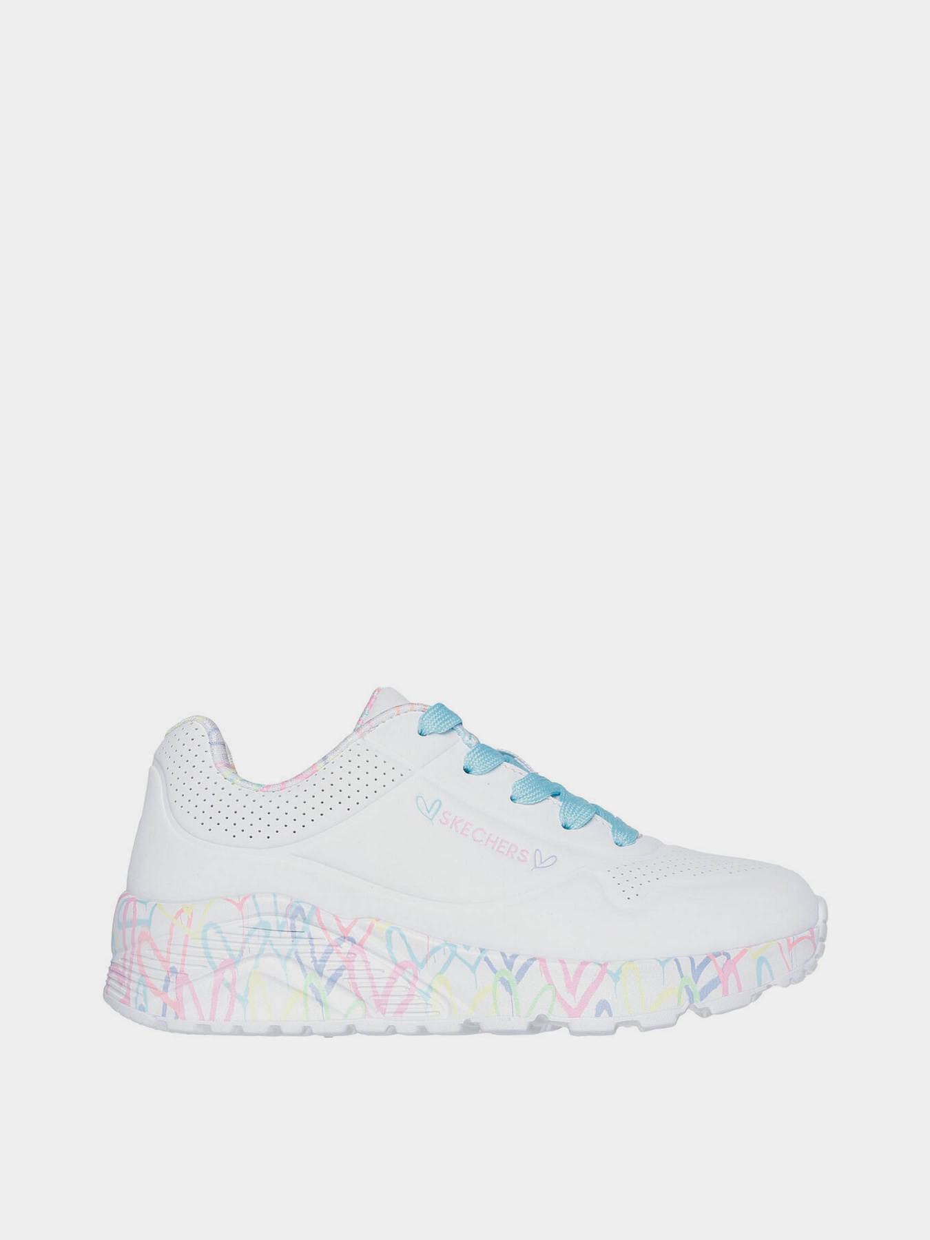 Кроссовки повседневные Skechers x JGoldcrown: Uno Lite - Lovely Luv модель 314976L WPTQ Фото