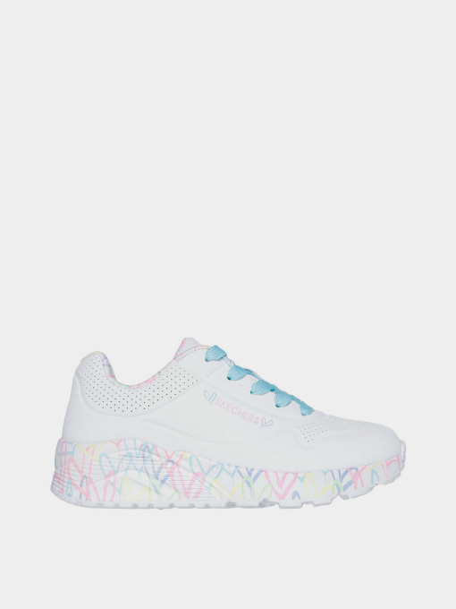 Кросівки повсякденні Skechers x JGoldcrown: Uno Lite - Lovely Luv модель 314976L WPTQ Фото