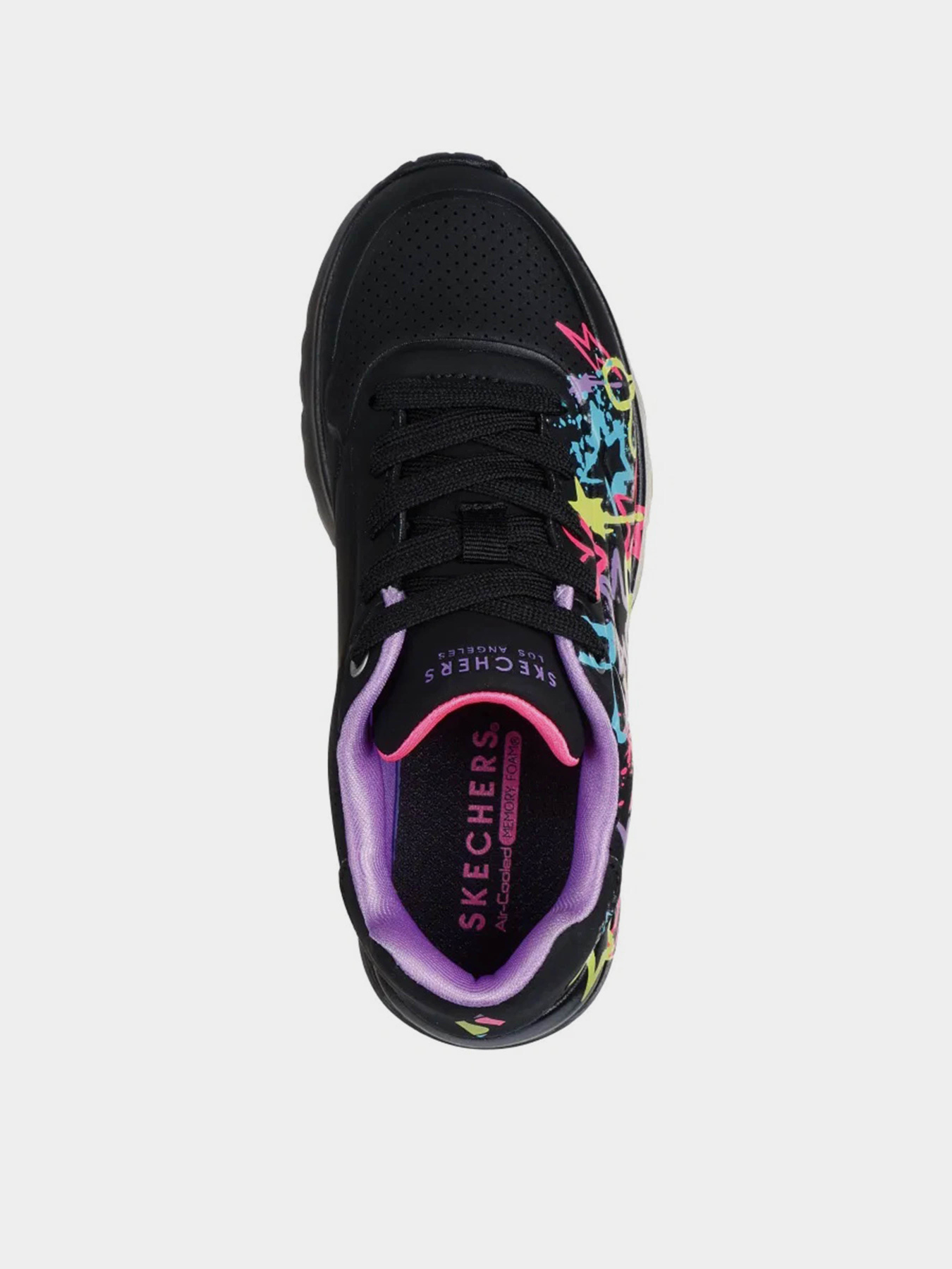 Кросівки повсякденні Skechers Uno Lite - My Drip модель 310391L BKMT Фото