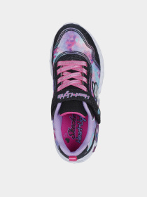 Кроссовки повседневные Skechers Infinite Heart Lights - Color Lovin модель 303753L BKMT Фото