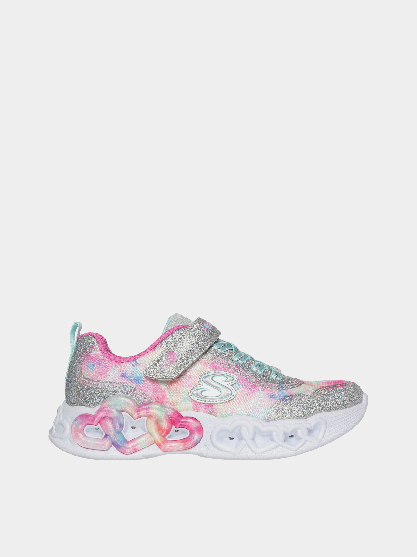 Кроссовки Skechers Infinite Heart Lights - Color Lovin модель 303753L SMLT Фото