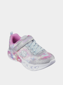 Кросівки повсякденні Skechers Infinite Heart Lights - Color Lovin модель 303753L SMLT Фото