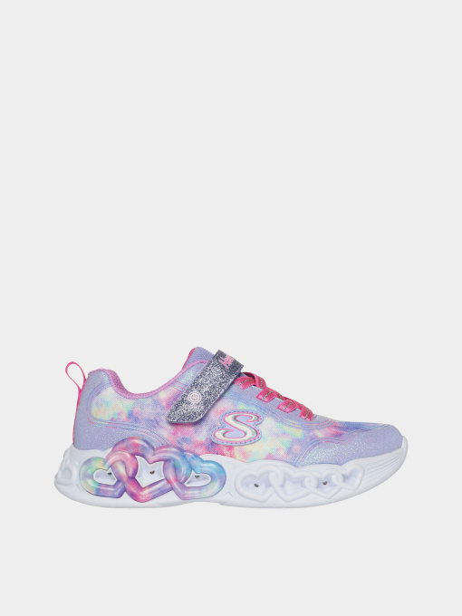 Кроссовки Skechers Infinite Heart Lights - Color Lovin модель 303753L LVMT Фото