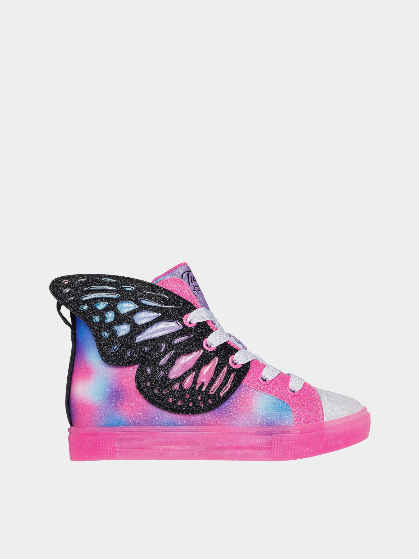 Кеди високі Skechers Twinkle Toes: Twinkle Sparks Ice модель 314705L BKMT Кеди високі Skechers Twinkle Toes: Twinkle Sparks Ice модель 314705L BKMT Фото