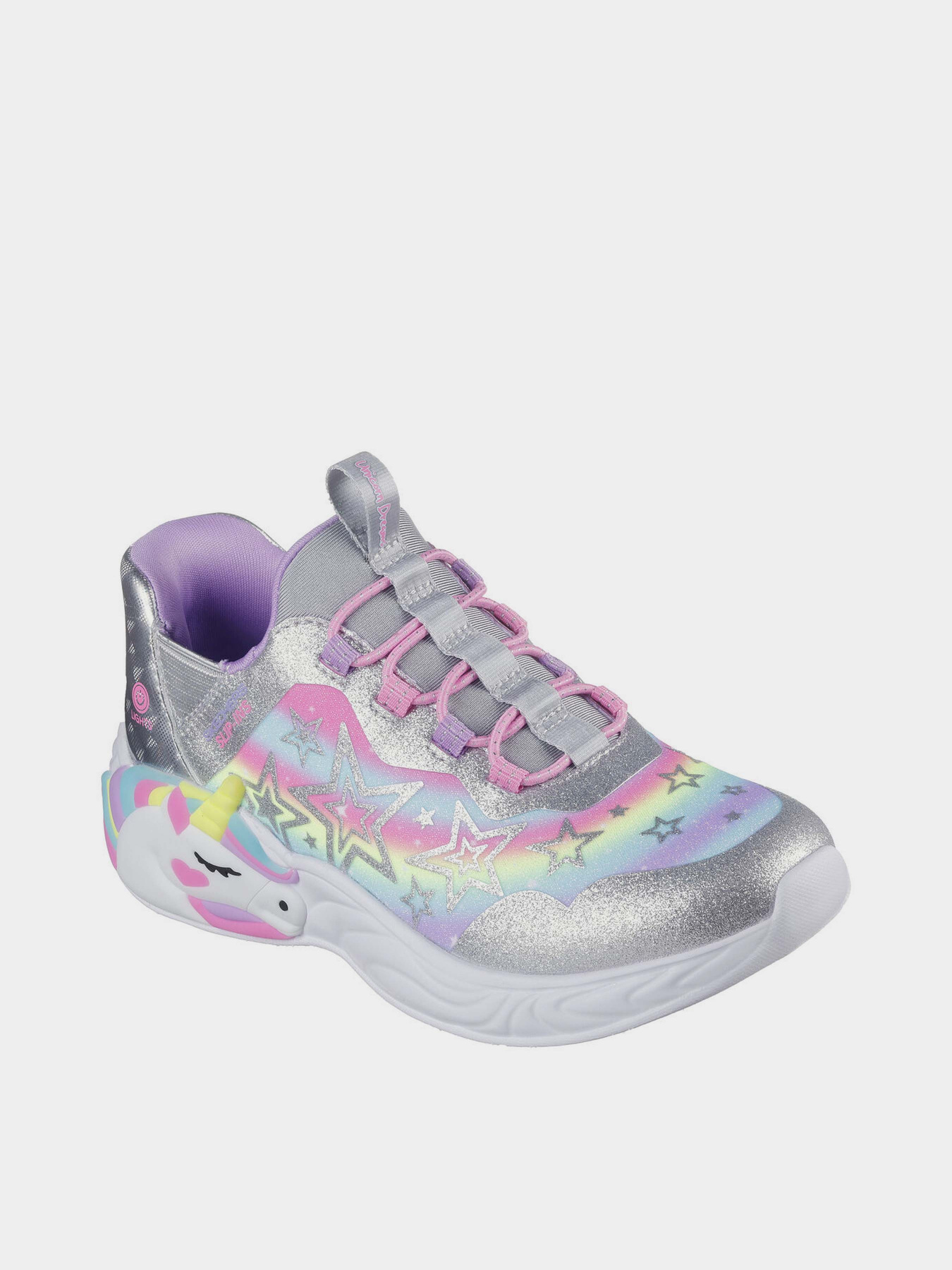 Кроссовки Skechers Unicorn Dreams - Starry Lite модель 302296L SMLT Фото