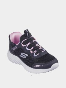 Кросівки Skechers Slip-ins: Bounder - Simple Cute модель 303585L BLK Фото