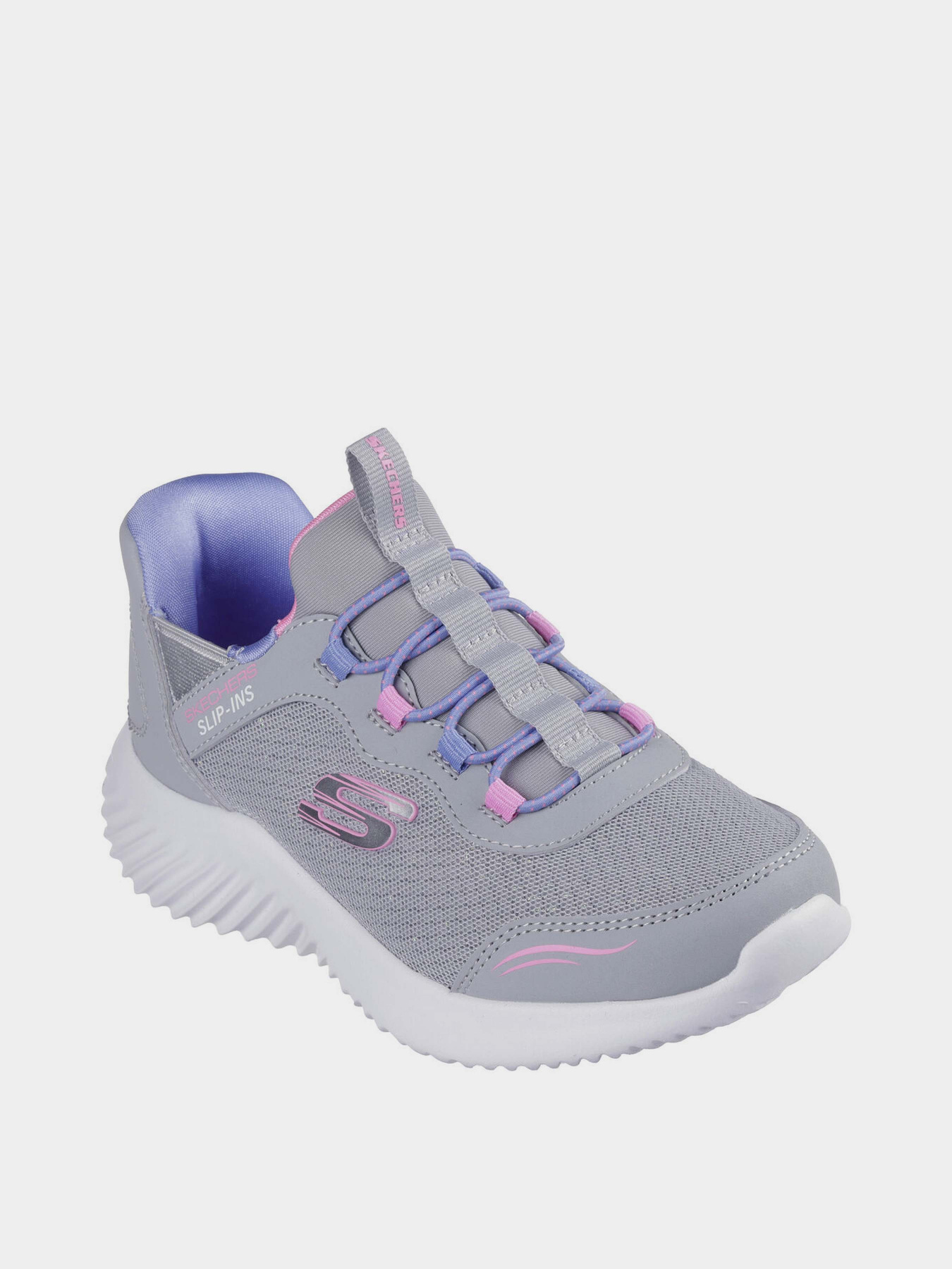 Кроссовки Skechers Slip-ins: Bounder - Simple Cute модель 303585L GRY Фото