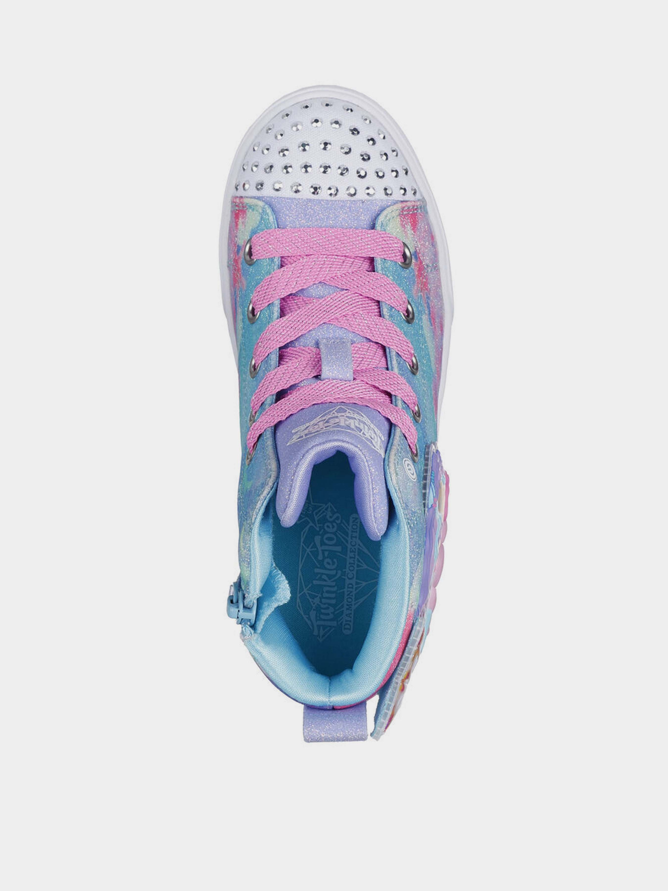 Кеды высокие Skechers Twinkle Toes: Seashell Magic - Mermaid Sea модель 314326L BLMT Фото